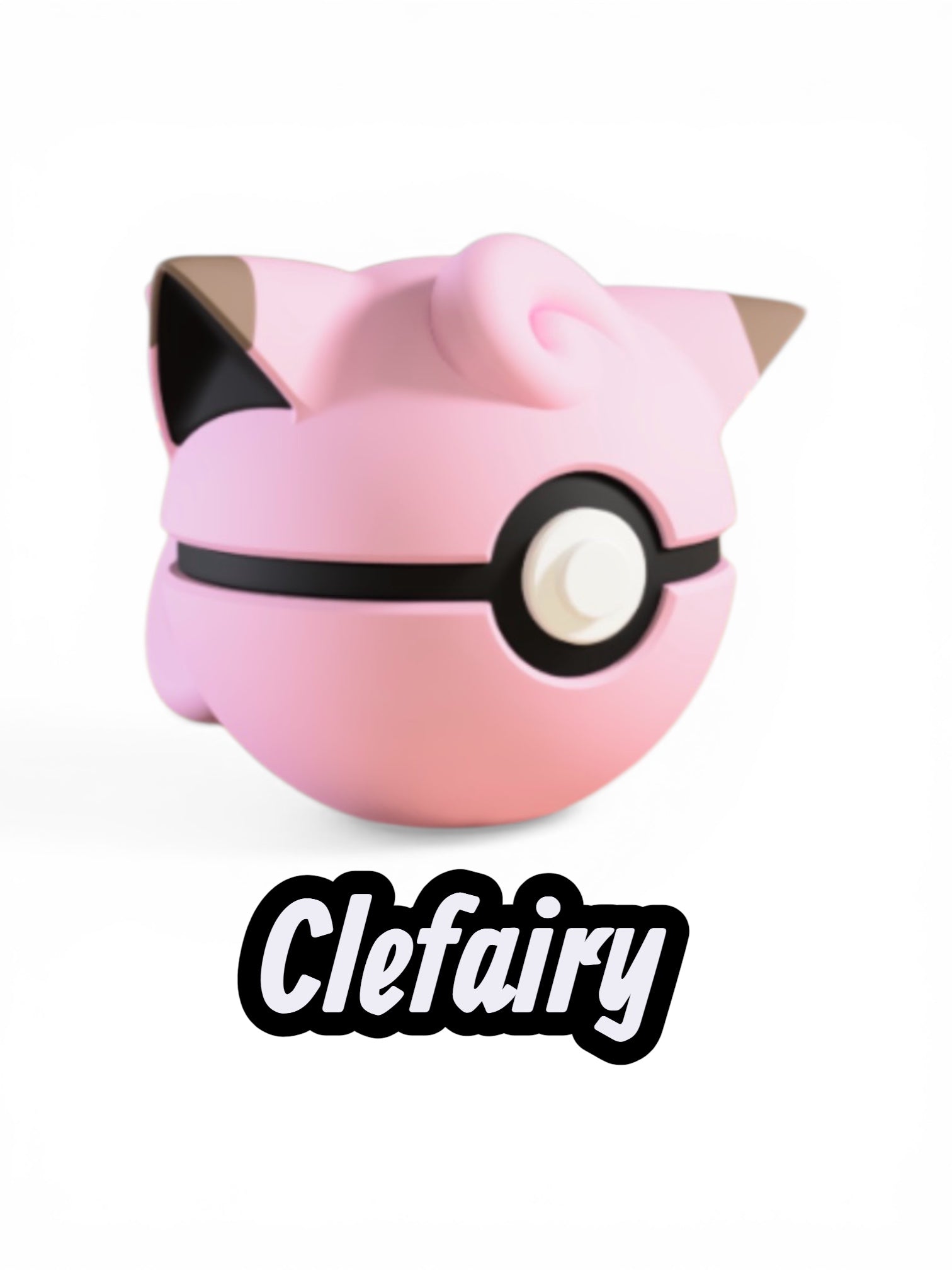 Clefairy | Custom Pokeball | High Quality 3D Printed in the UK