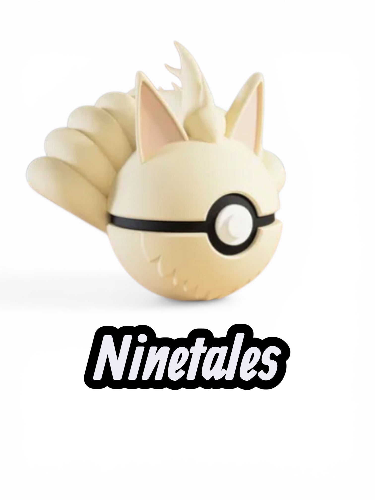 Ninetales Custom Pokeball | High Quality 3D Printed in the UK (Copy)