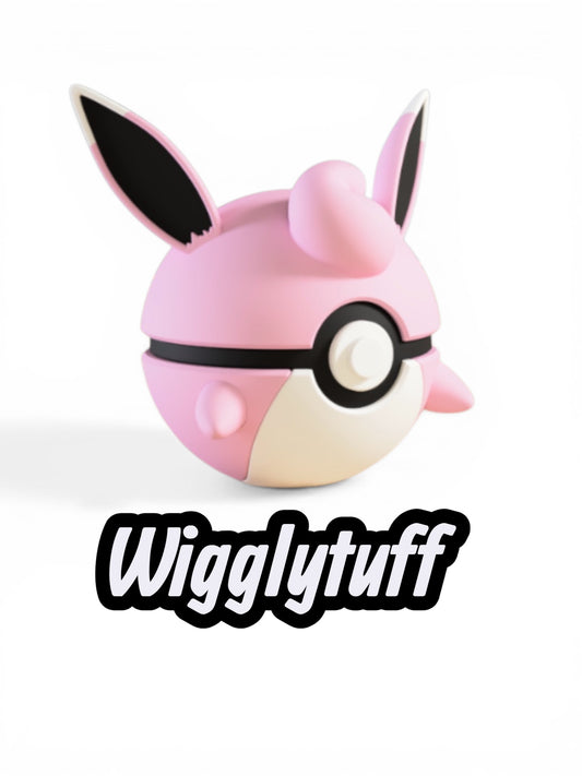 Wigglytuff Custom Ball| High Quality 3D Printed in the UK