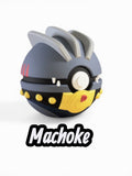Machoke Custom Pokeball | High Quality 3D Printed in the UK