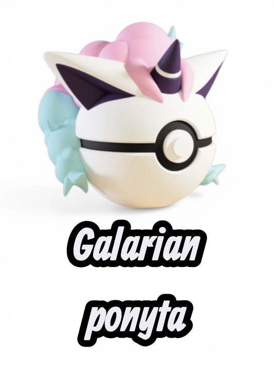 Ponyta (Galarian) Custom Ball | High Quality 3D Printed in the UK