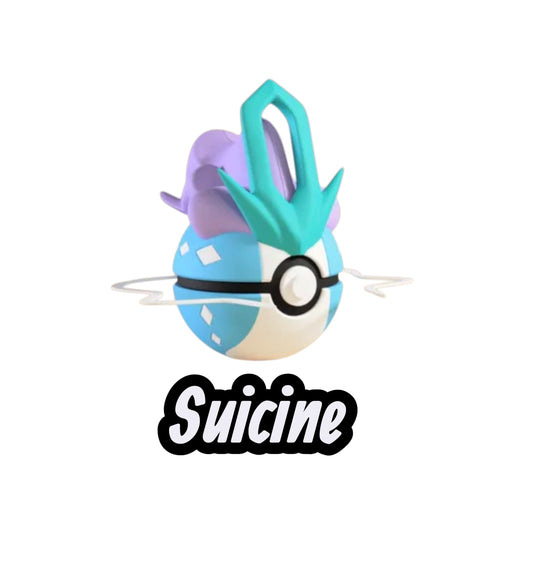 Suicune Custom Ball | High Quality 3D Printed in the UK