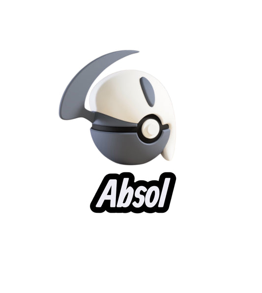Absol Custom Ball | High Quality 3D Printed in the UK
