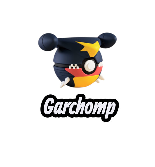 Garchomp Custom Ball | High Quality 3D Printed in the UK