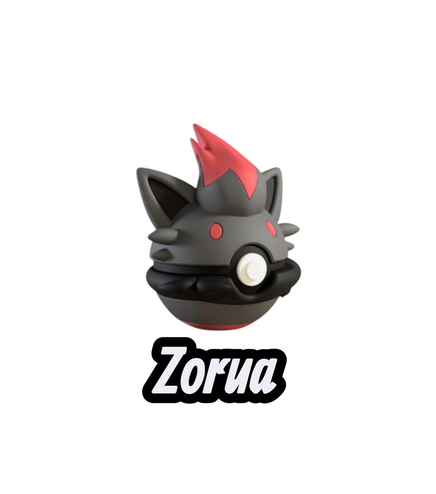 Zorua Custom Ball | High Quality 3D Printed in the UK