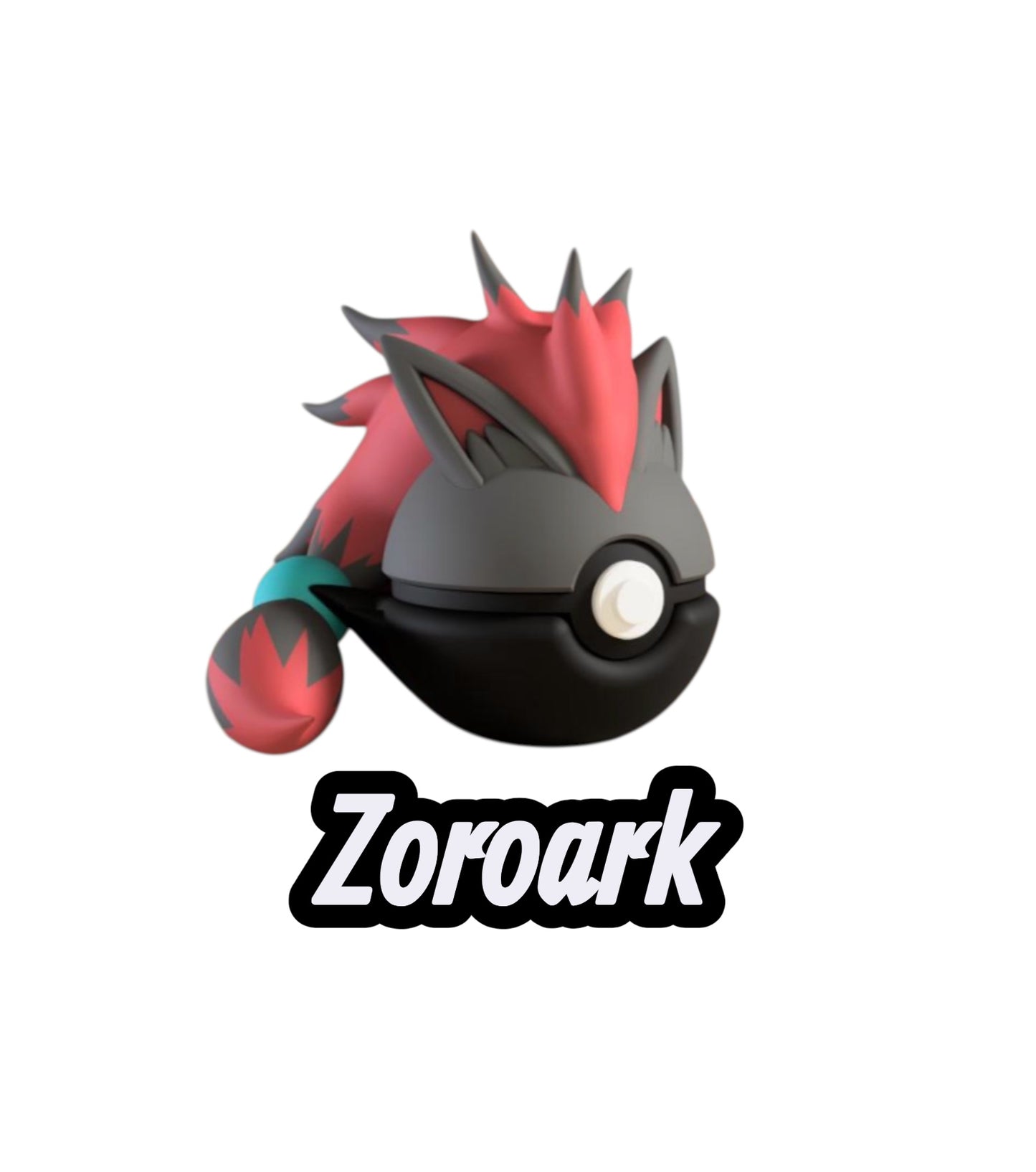 Zoroark Custom Ball | High Quality 3D Printed in the UK