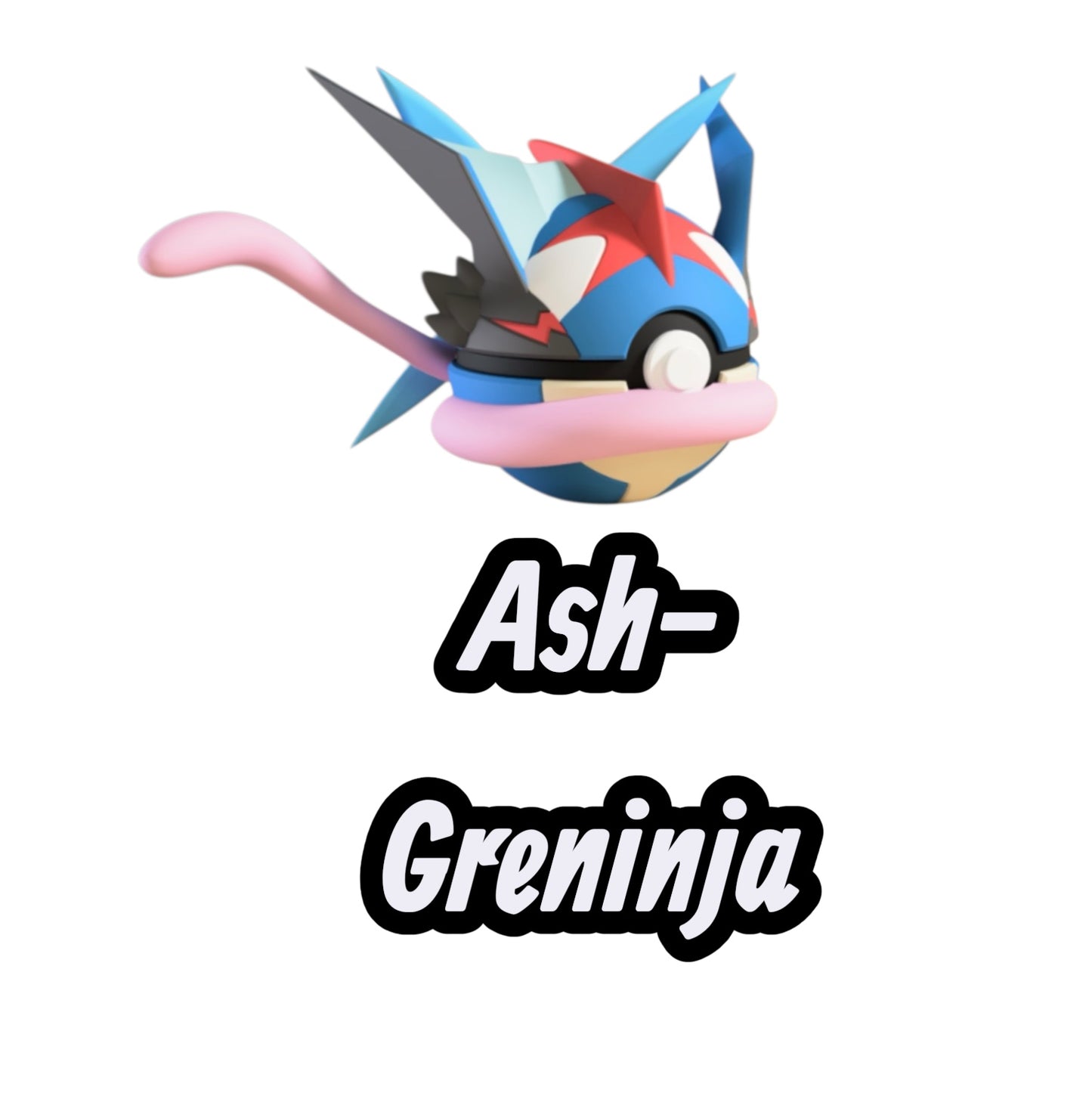 Ash Greninja Custom Ball | High Quality 3D Printed in the UK