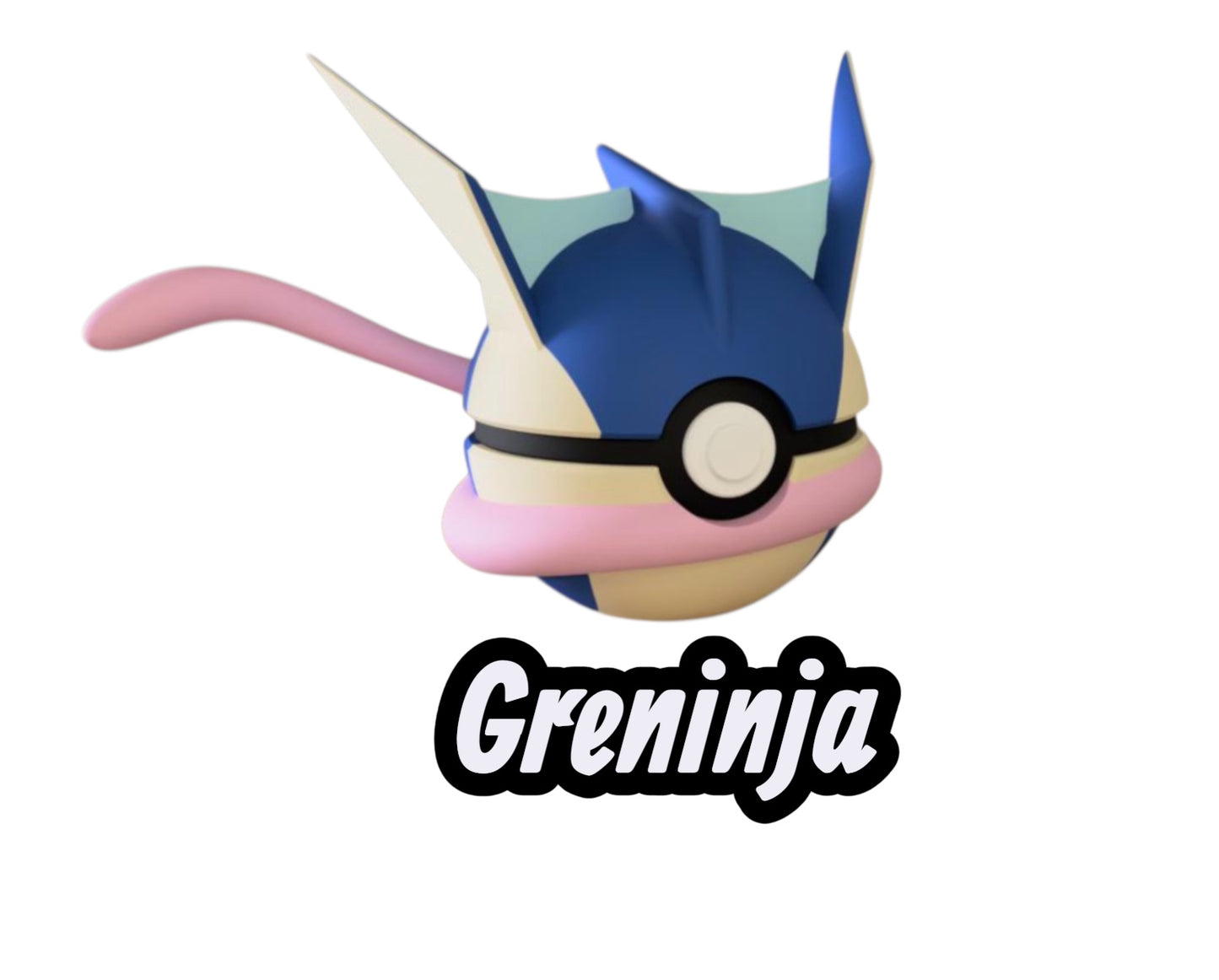 Greninja Custom Ball | High Quality 3D Printed in the UK