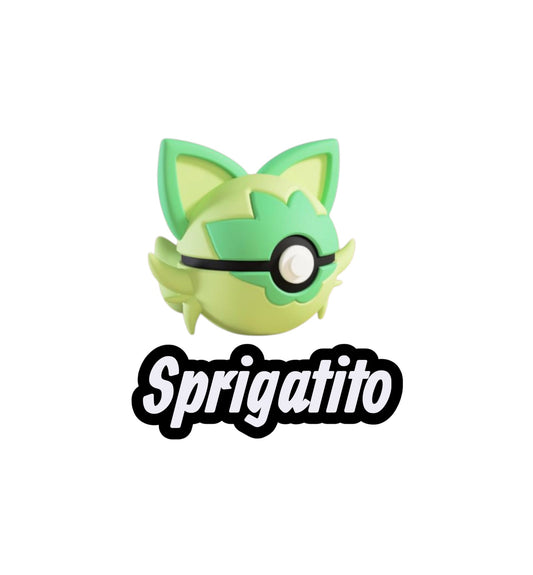 Sprigatito Custom Ball | High Quality 3D Printed in the UK