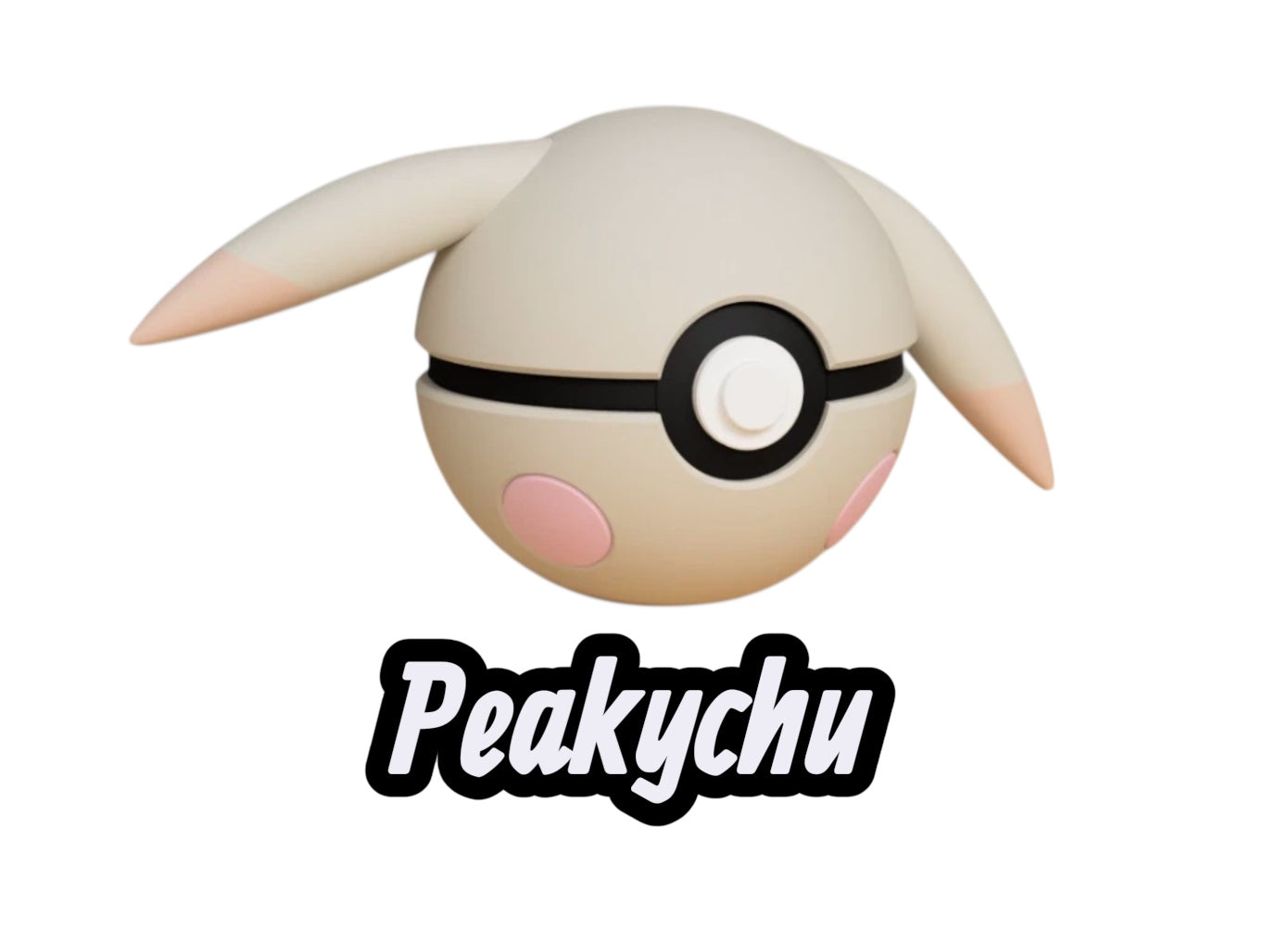 Peakychu  Custom Ball | High Quality 3D Printed in the UK