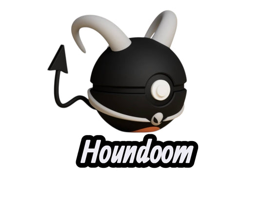 Houndoom Custom Ball | High Quality 3D Printed in the UK