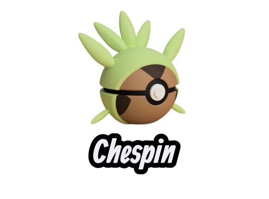 Chespin Custom Ball | High Quality 3D Printed in the UK