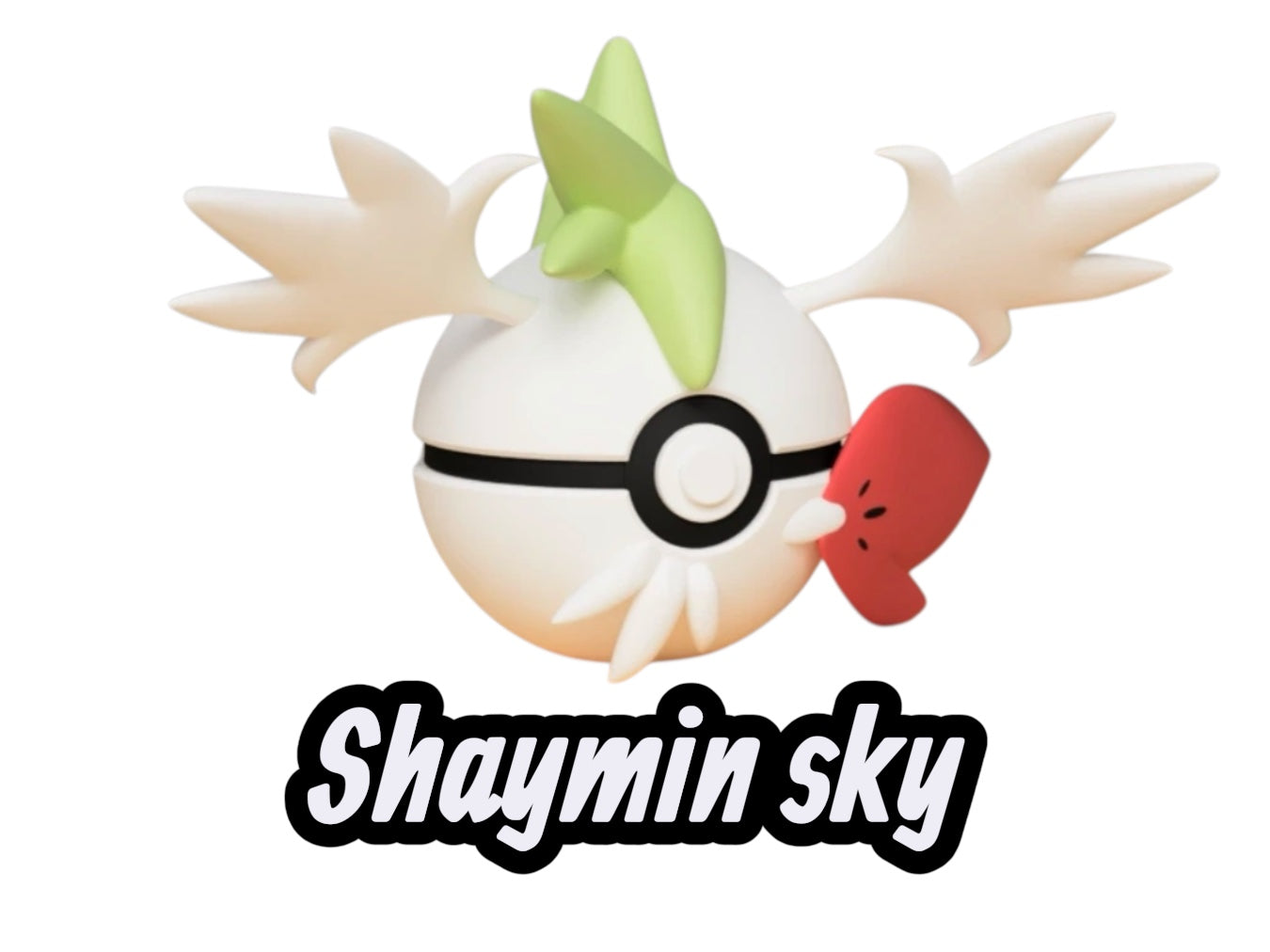 Shaymin Sky Custom Ball | High Quality 3D Printed in the UK