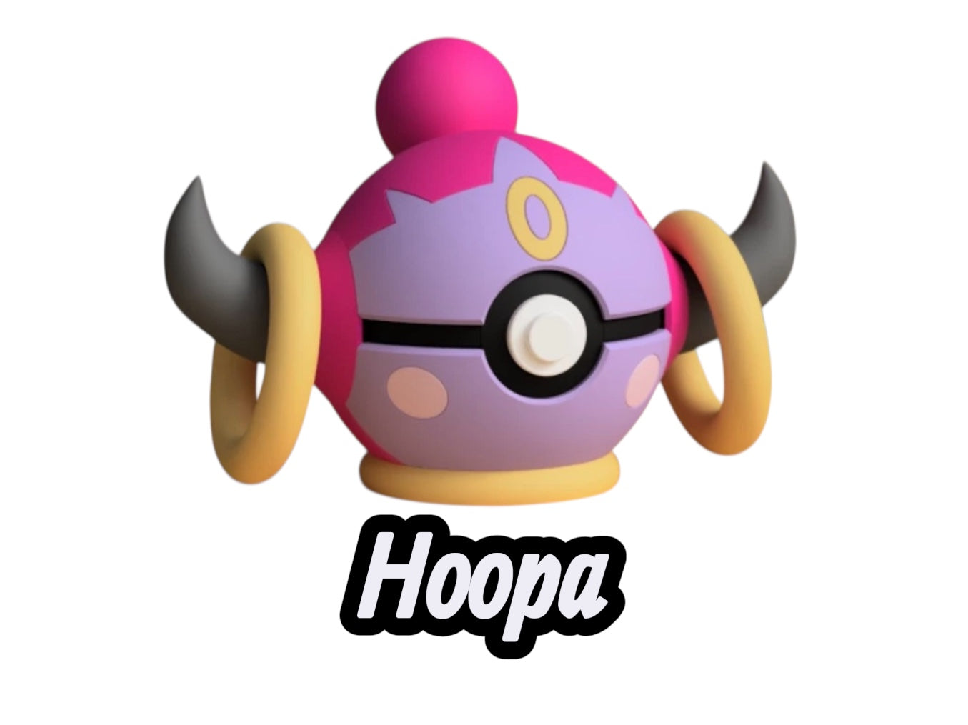 Hoopa Custom Ball | High Quality 3D Printed in the UK