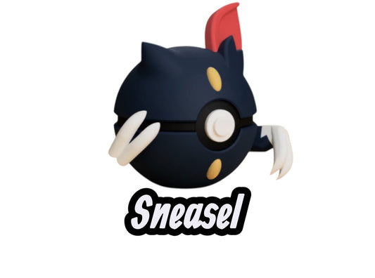 Sneasel Custom Ball | High Quality 3D Printed in the UK